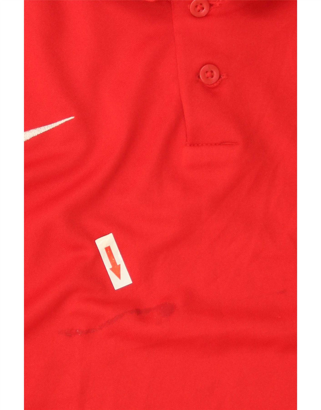 Nike Polo Dri Fit pour homme 2XL Rouge Polyester