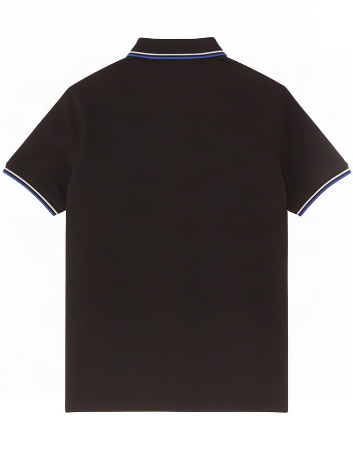 Champion Polo Homme Coton Noir Moyen