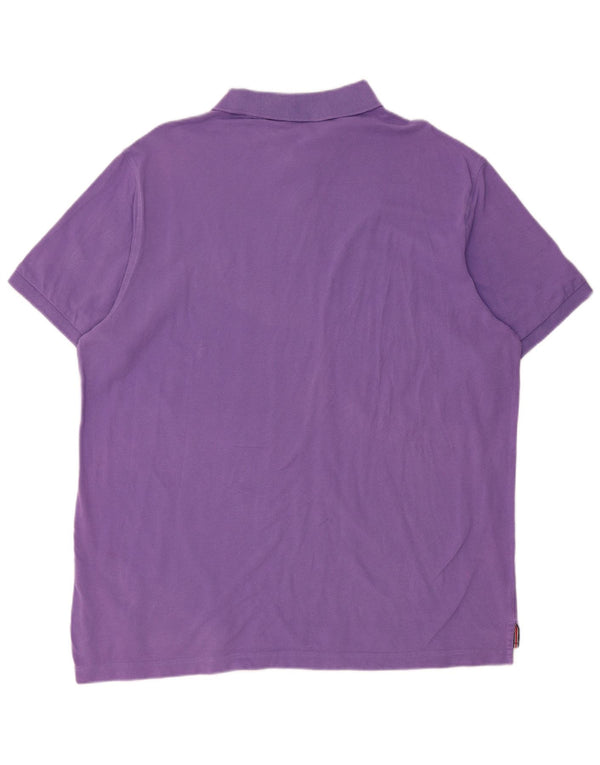 IZOD Polo Homme 2XL Violet Coton