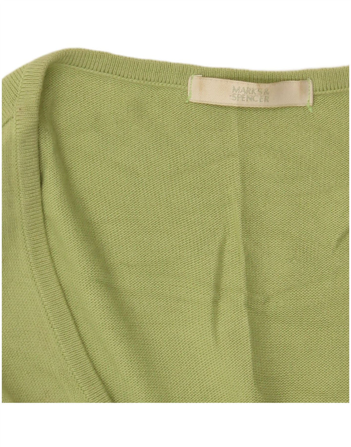 MARKS & SPENCER Débardeur surdimensionné pour femme UK 18 XL Vert