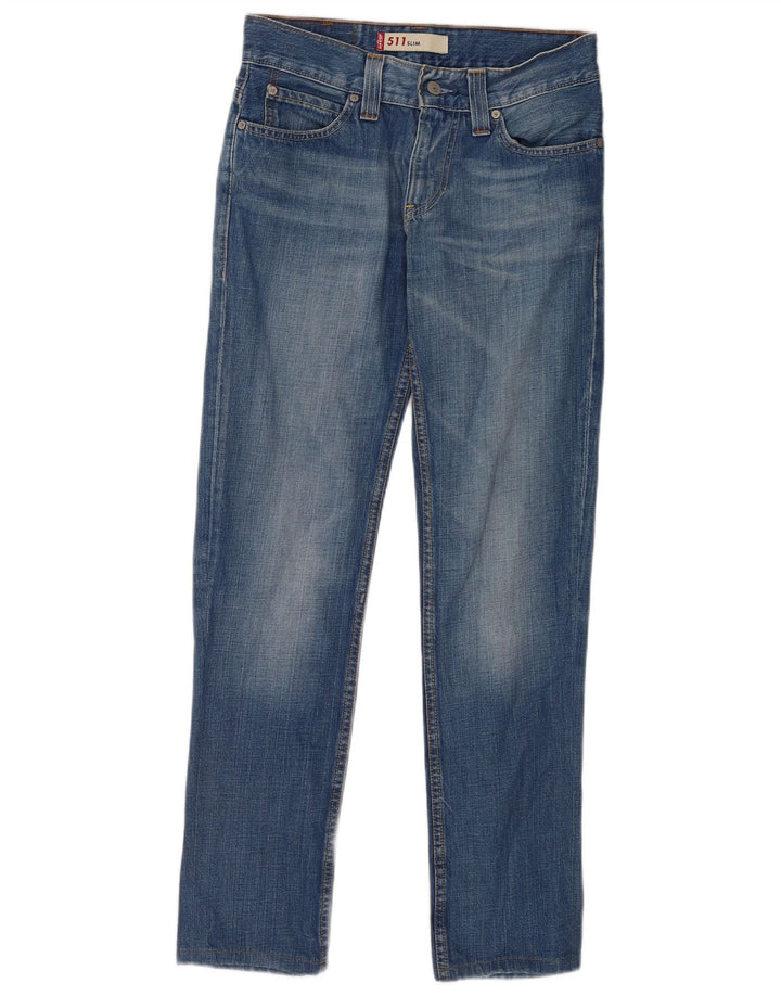 Levi's Jean Slim 511 Femme W30 L30 Bleu Coton