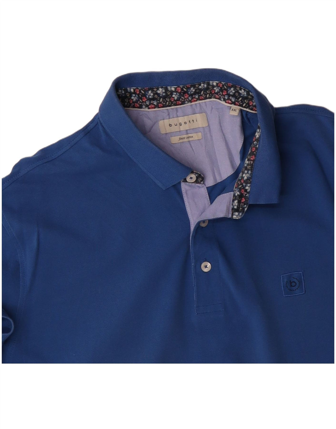 BUGATTI Polo Homme 2XL Bleu Coton