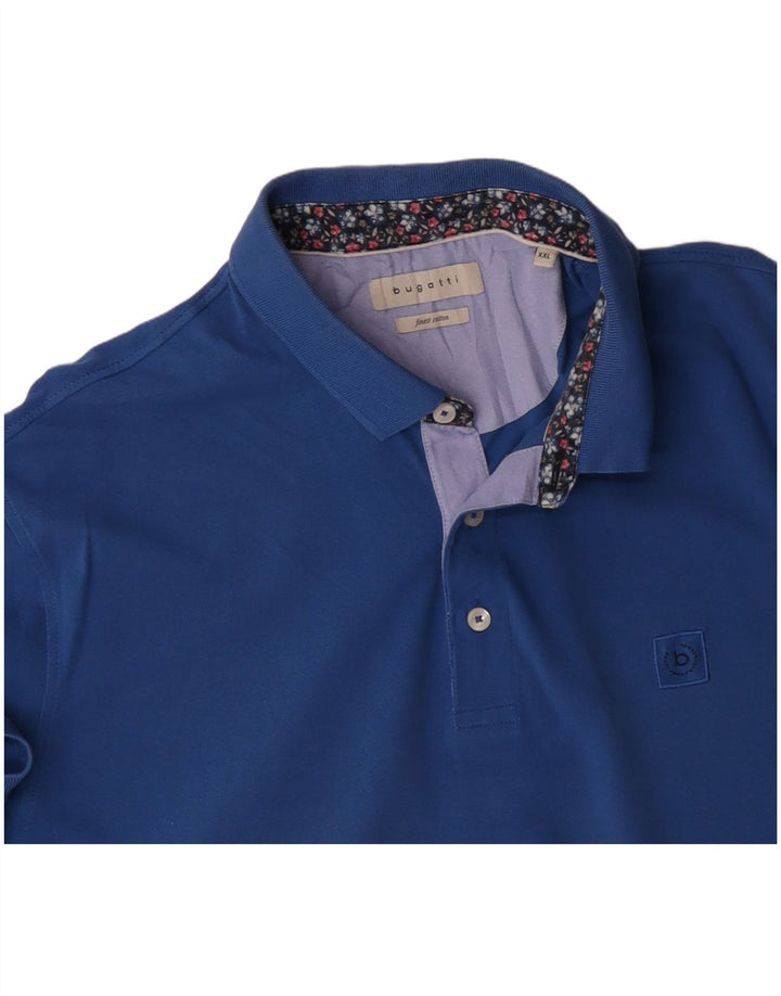 BUGATTI Polo Homme 2XL Bleu Coton