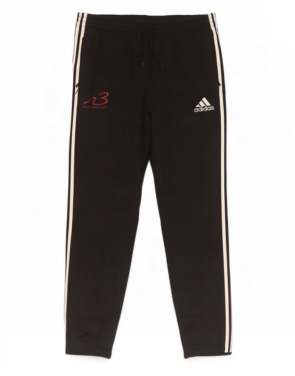 Adidas Mens Climacool Graphic Tracksuit Trousers Large Black Polyester