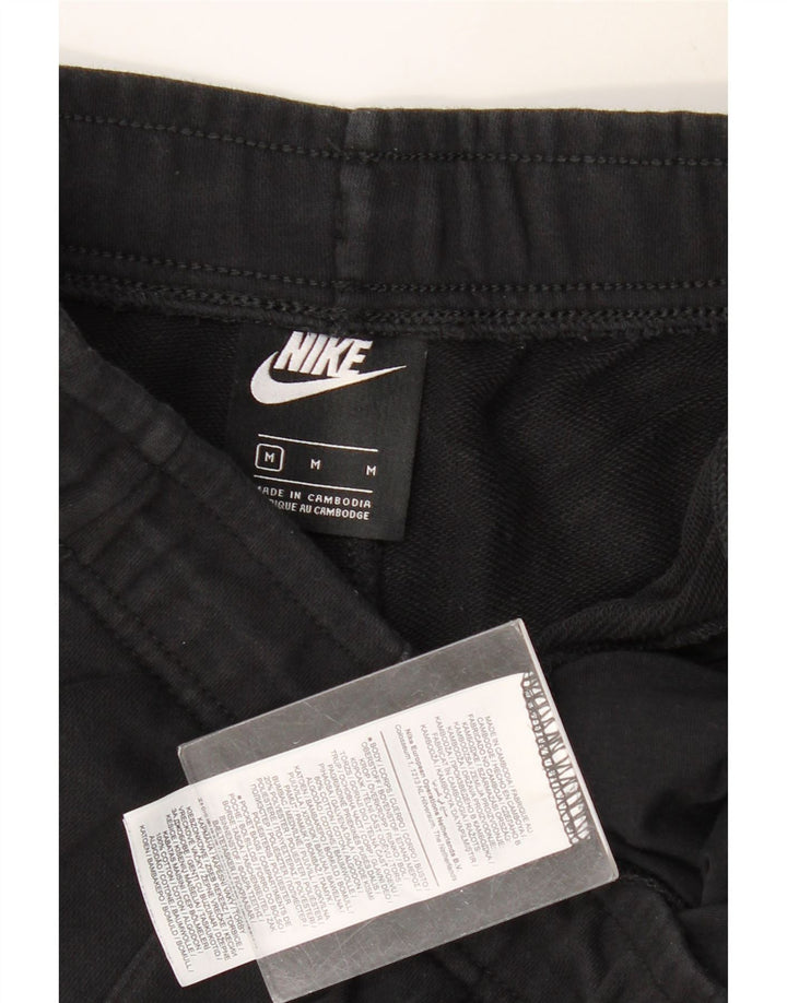 NIKE Pantalon de survêtement graphique pour homme Noir moyen Colourblock