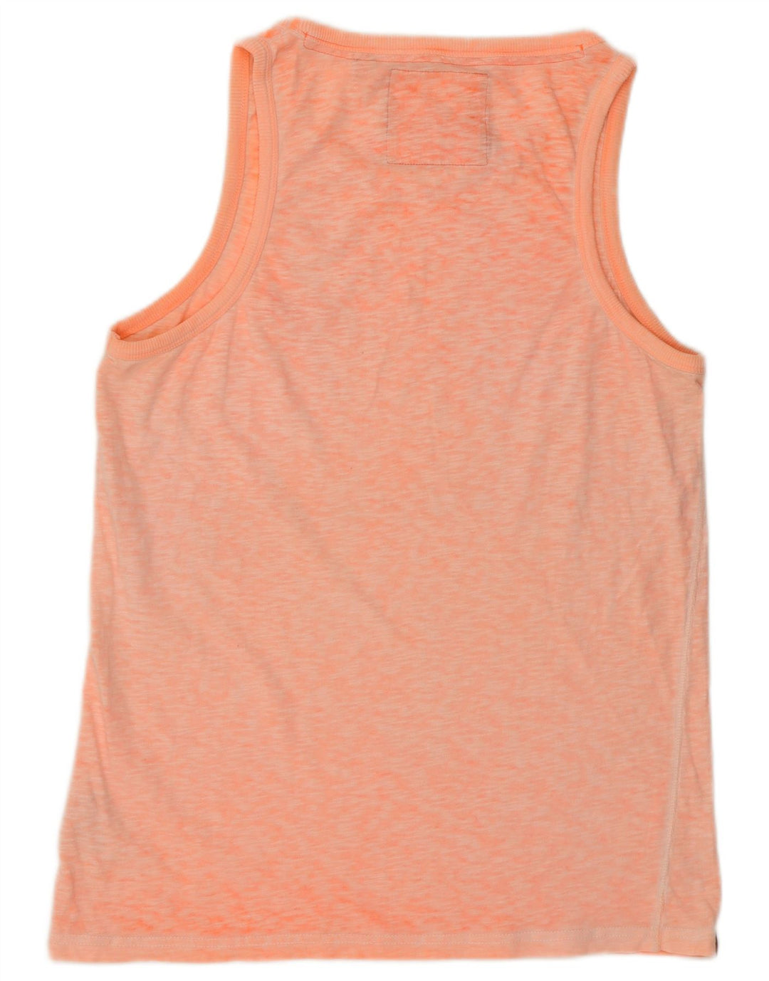 SUPERDRY Débardeur Low Roller pour femme UK 16 Grand coton moucheté orange