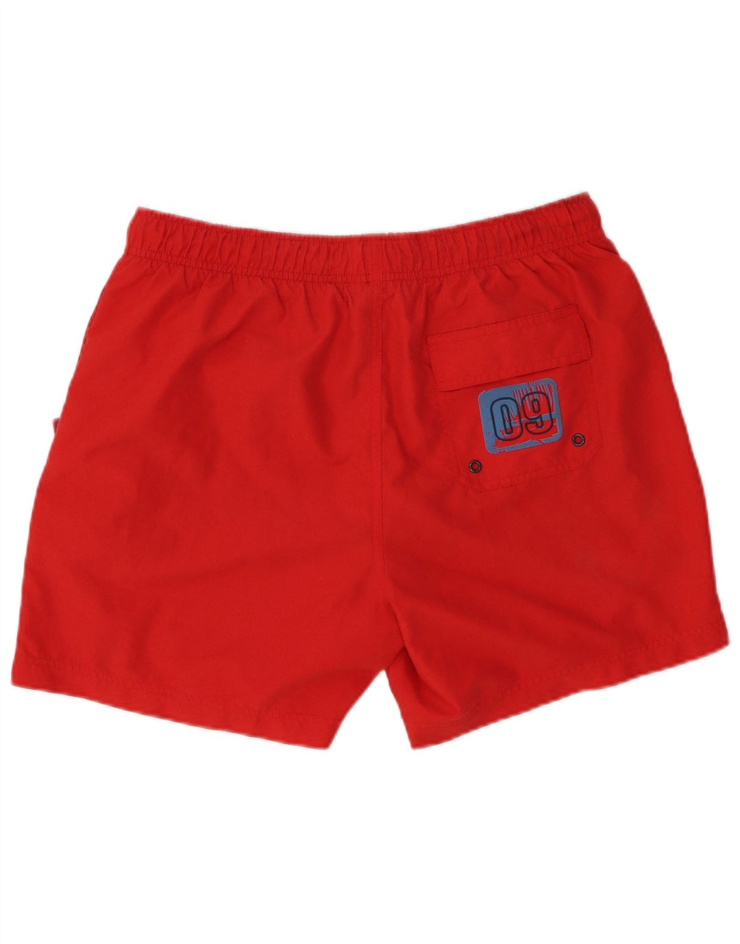 CALVIN KLEIN Short de Bain Graphique Homme Grand Rouge Polyester