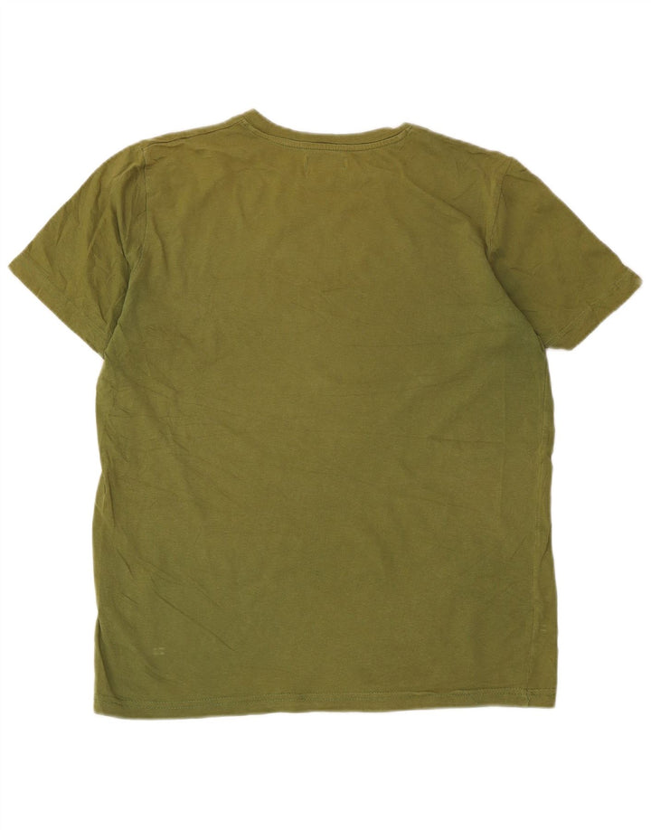 Kappa T-Shirt Graphique Homme Kaki Moyen