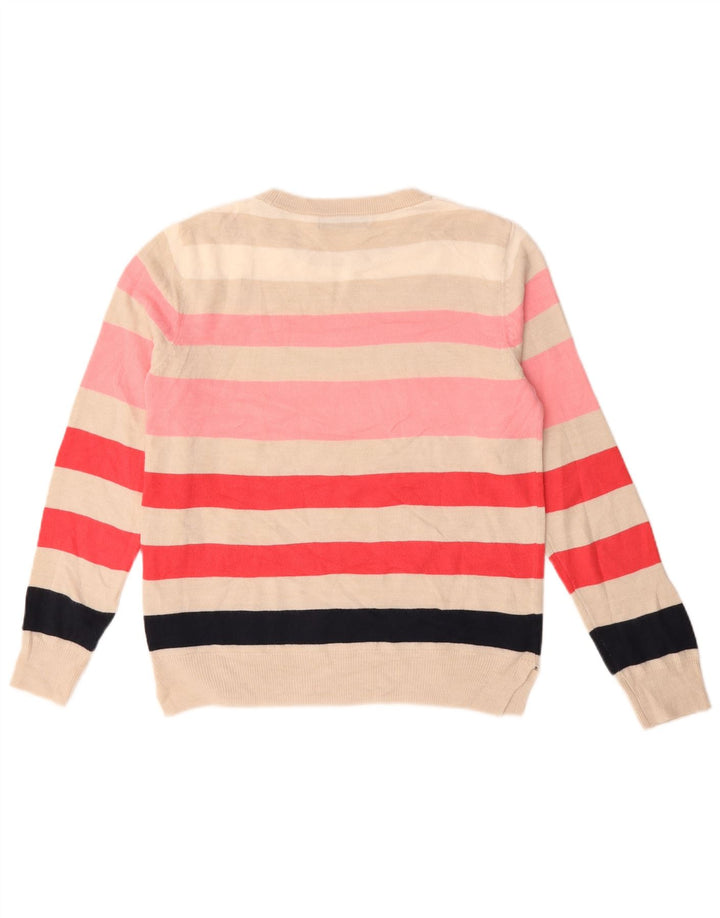 Marks & Spencer Pull ras du cou pour femme UK 10 Small Multicolore