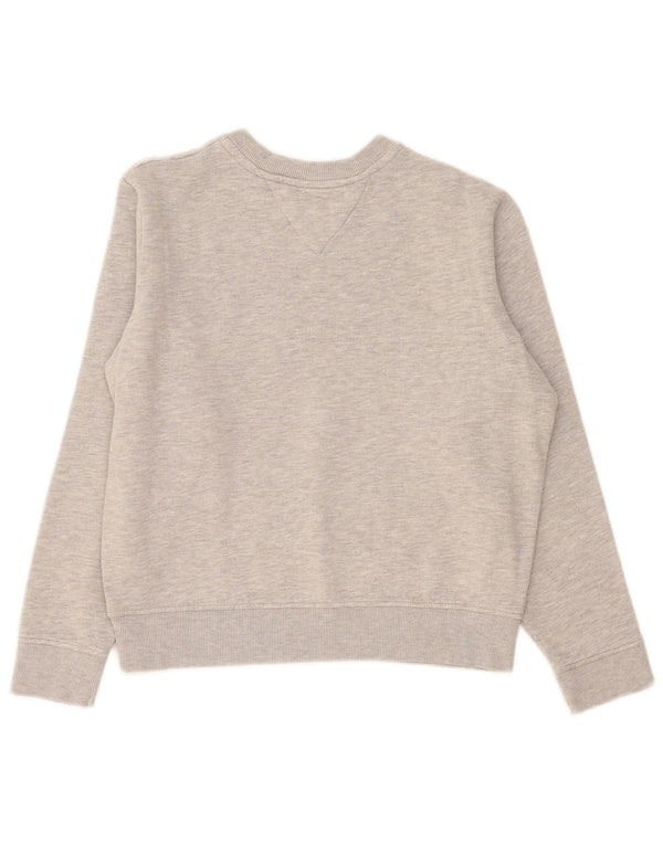 Tommy Hilfiger Sweat-shirt graphique pour femme UK 6 XS Gris moucheté