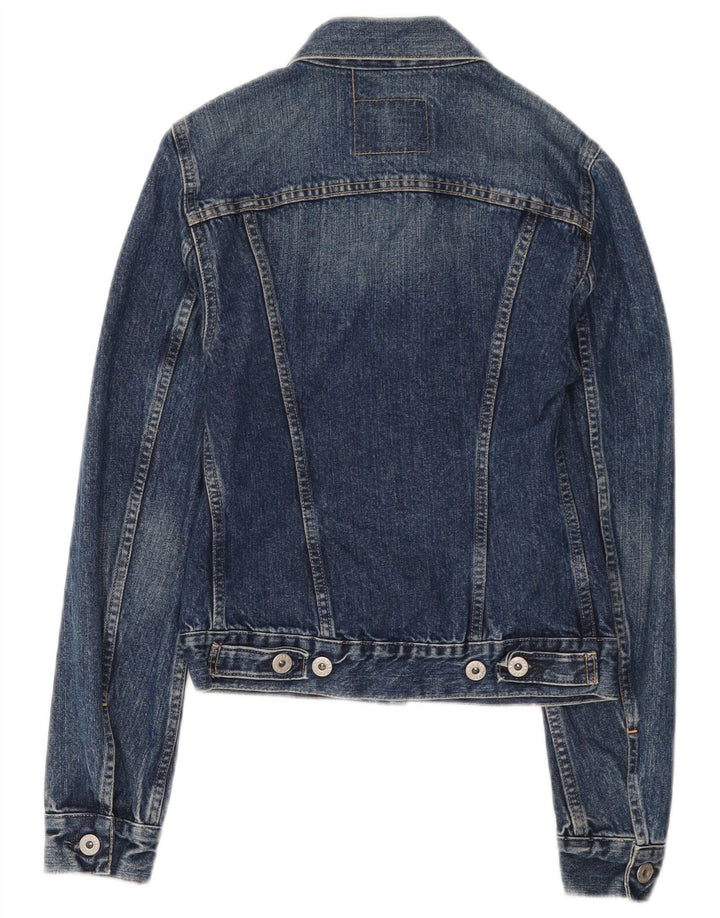 Replay Veste en Jean Femme UK 6 XS Bleu Coton