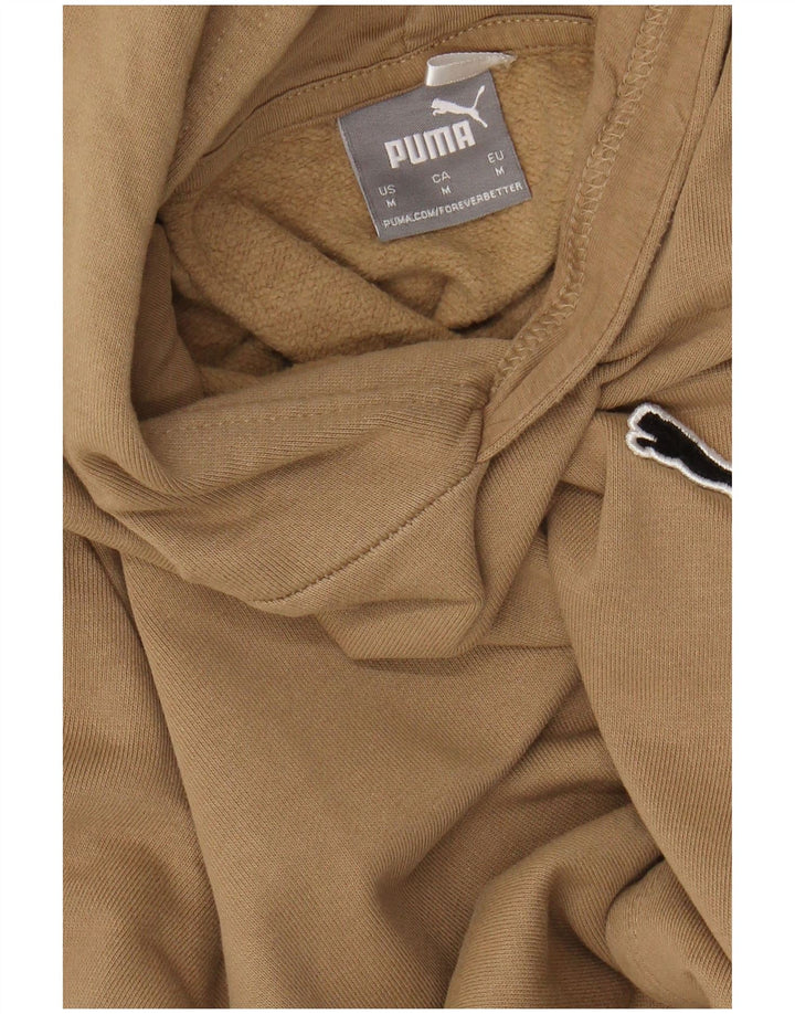 PUMA Pull à capuche pour homme Beige moyen
