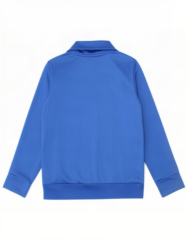 Puma Veste de survêtement pour garçon 3-4 ans Bleu Colorblock Polyester