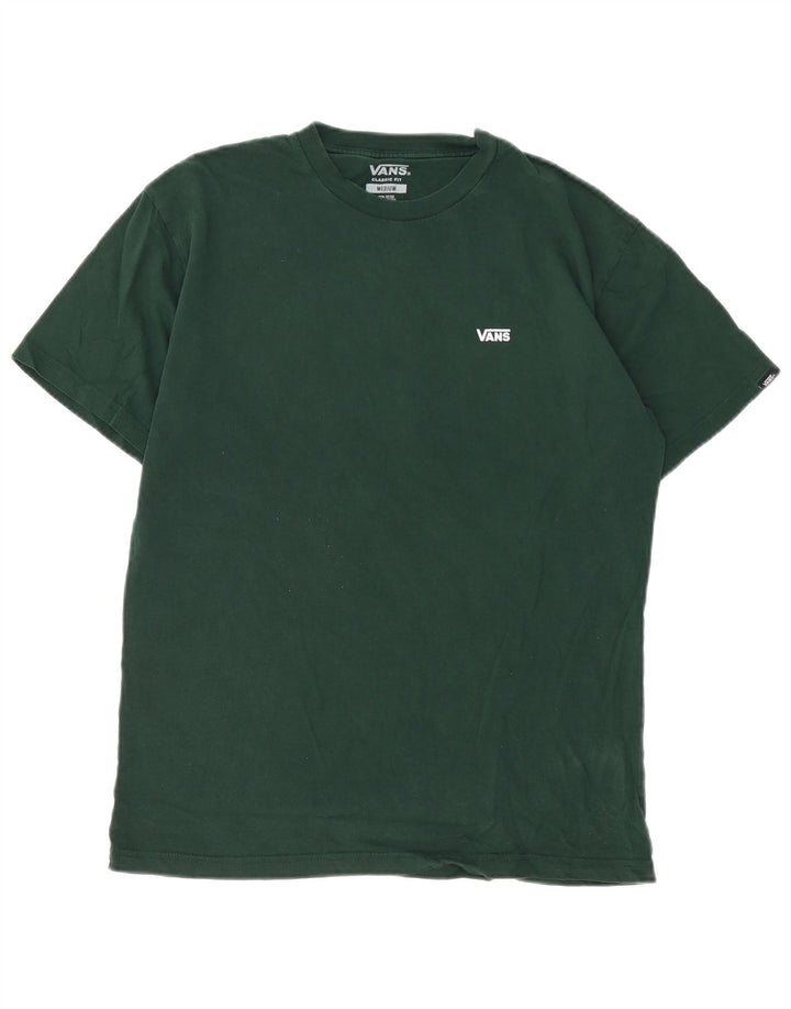 Vans T-shirt coupe classique pour homme en coton vert moyen