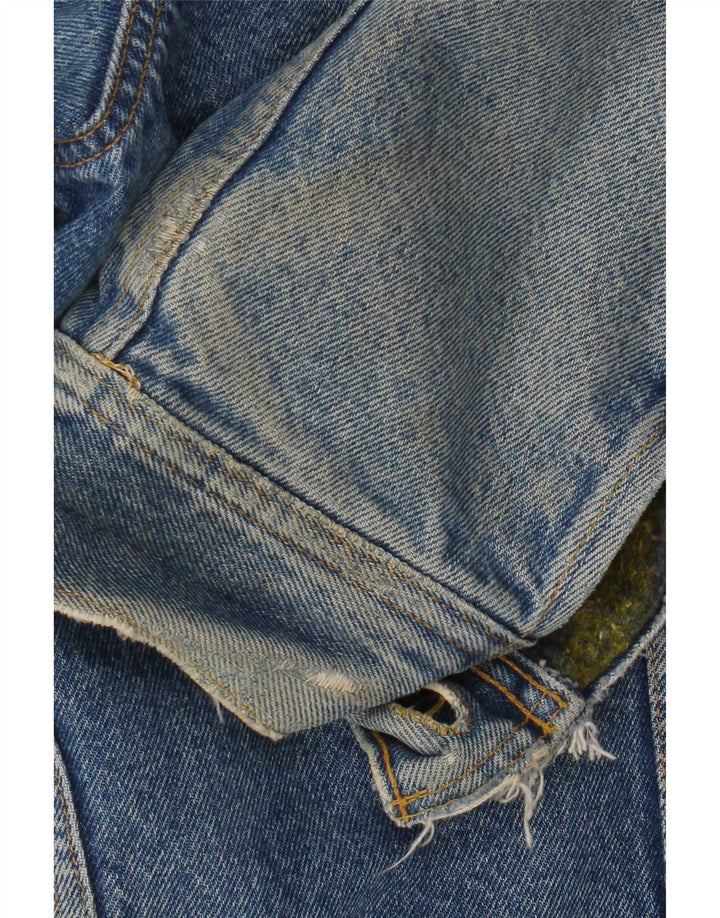 Lee Veste en jean pour homme UK 40 Large Bleu