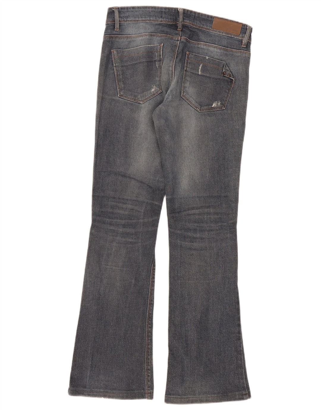 Zara Jean évasé pour femme EU 38 Small W28 L31 Bleu marine