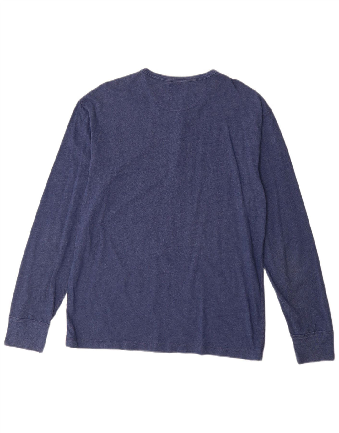 J. Crew Haut Homme Manches Longues Grand Coton Bleu Marine