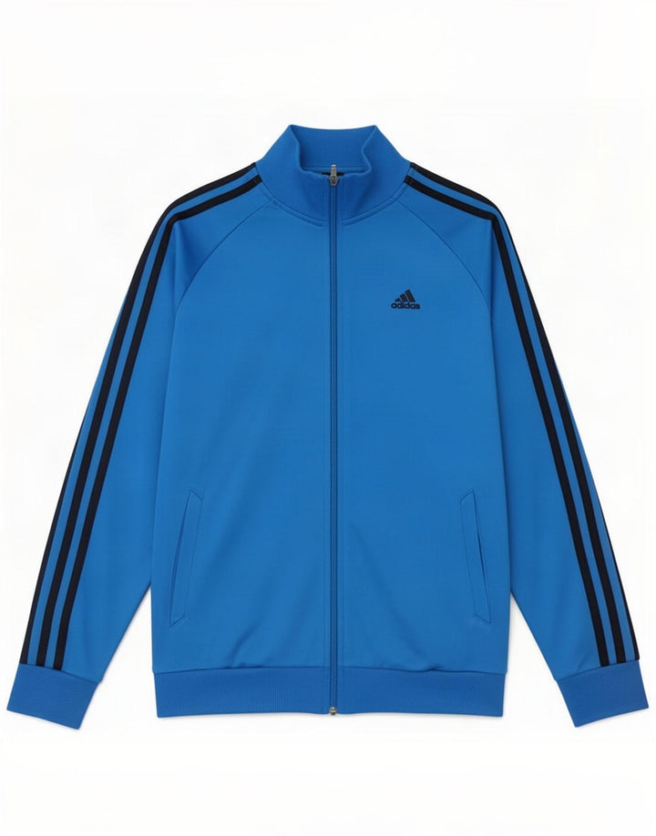 Veste de survêtement Adidas Garçon Clima 365 15-16 ans Bleu Polyester