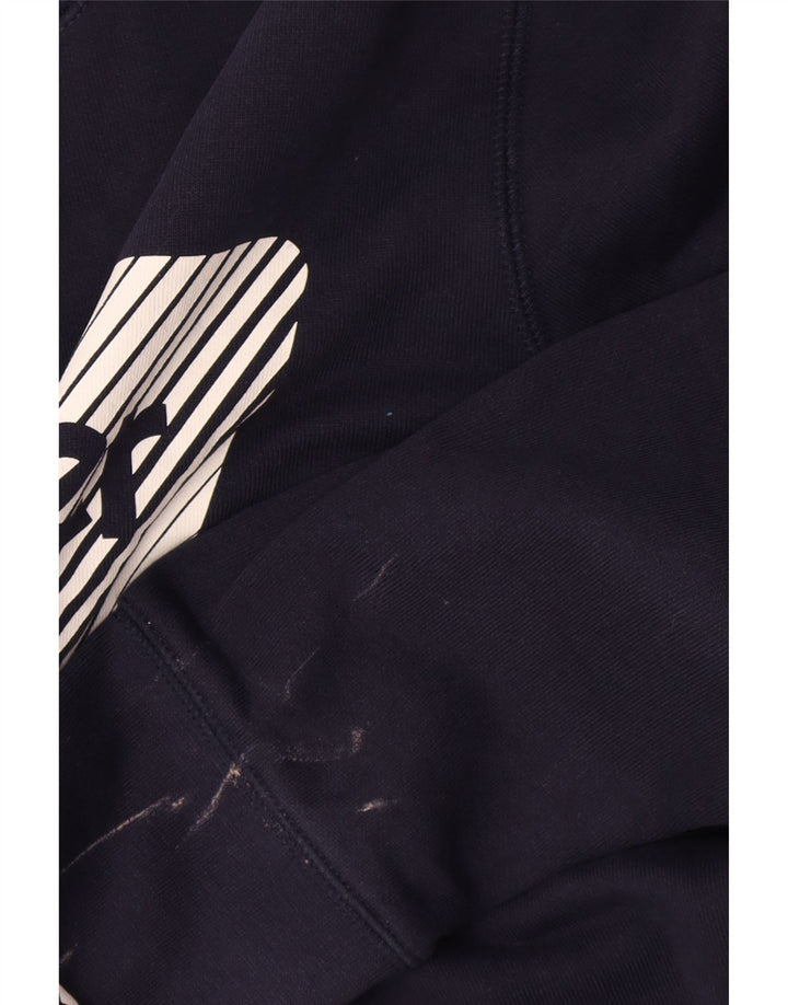 Wrangler Sweat-shirt graphique pour homme en coton bleu marine moyen