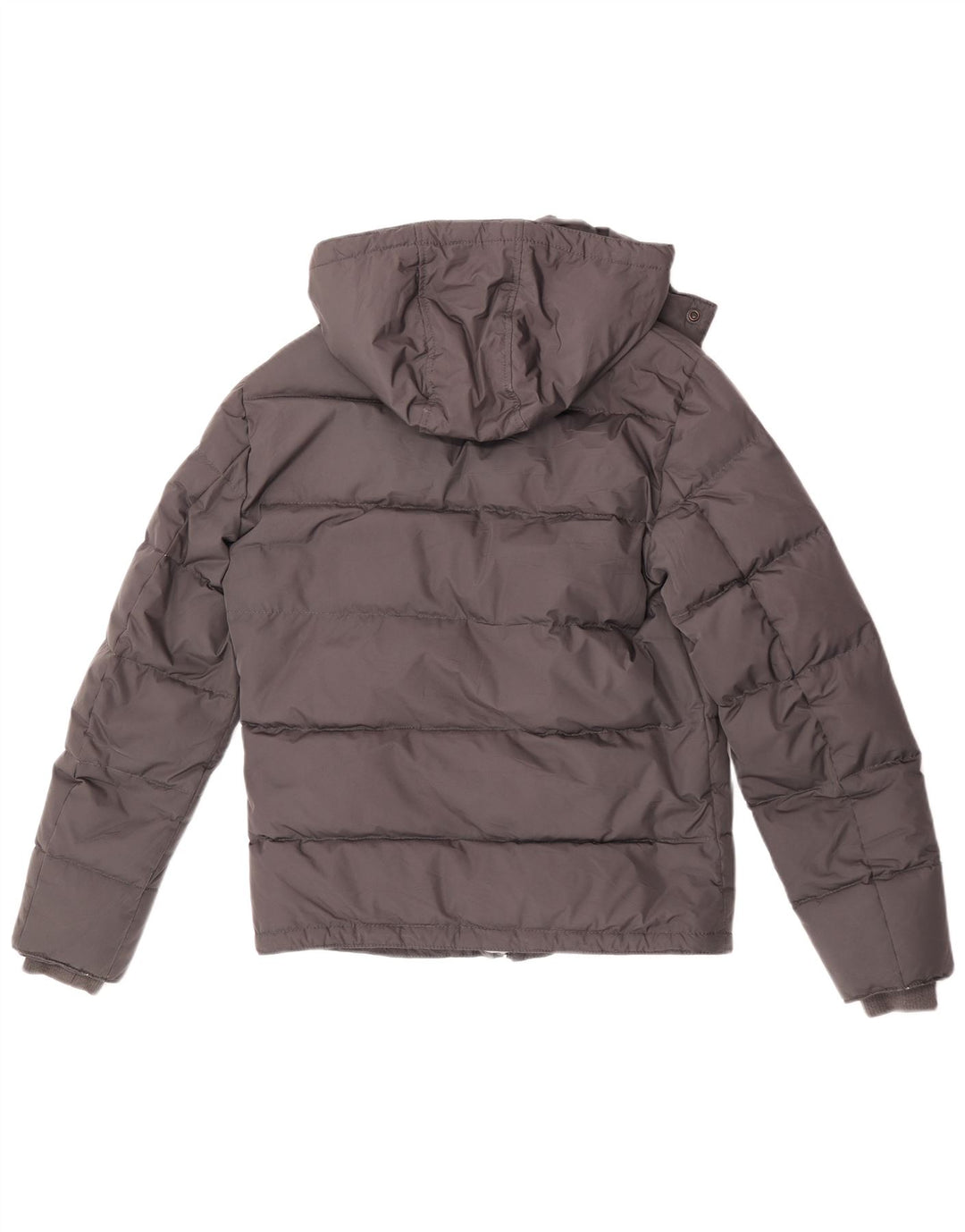 Sisley Veste matelassée à capuche pour homme UK 36 Small Gris Polyester