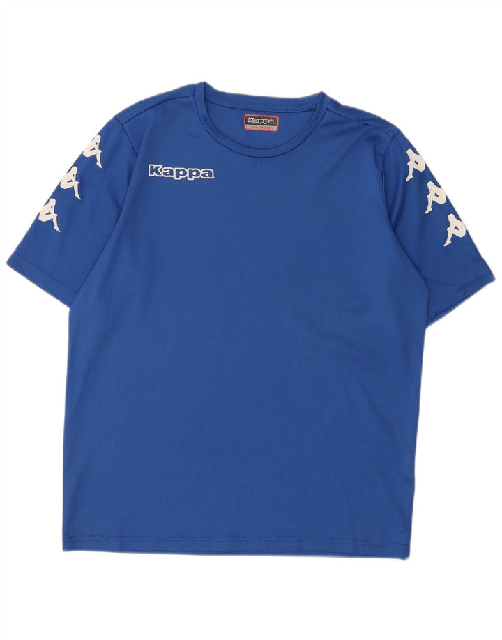 Kappa T-Shirt Graphique Homme Bleu Moyen Polyester