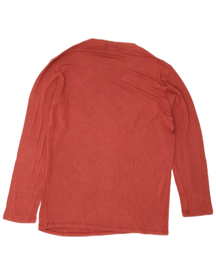 Trussardi Jeans Haut à Manches Longues Homme Rouge Viscose