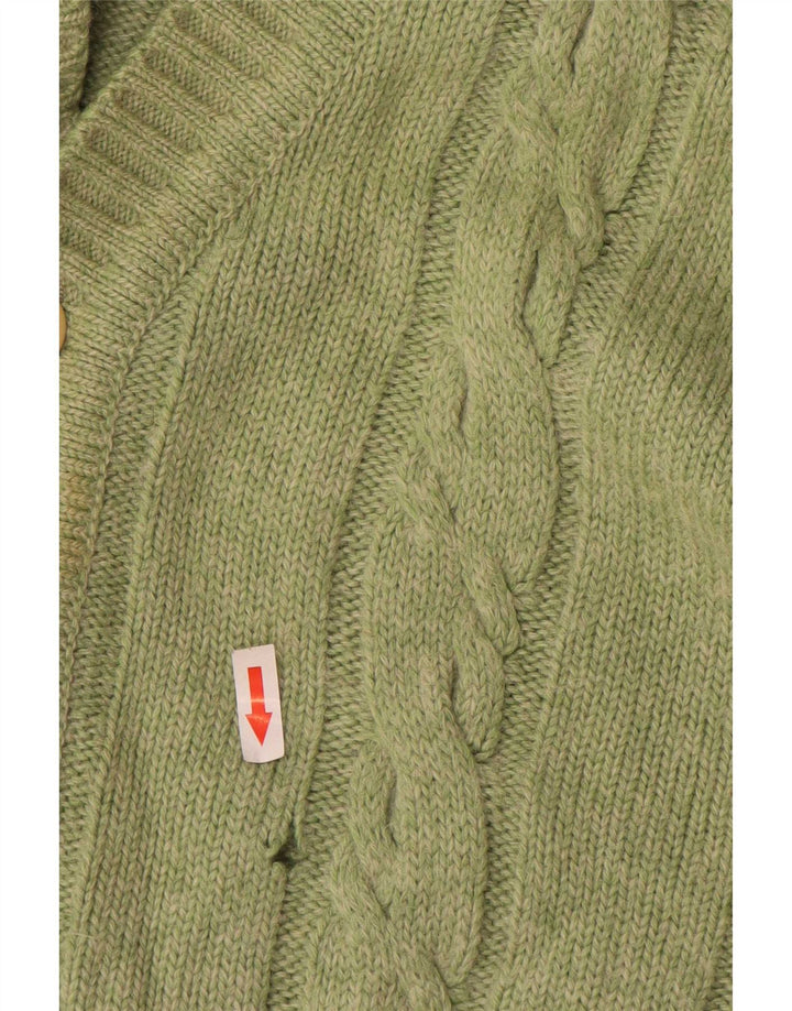 Malagrida Pull Cardigan Homme Vert Moyen