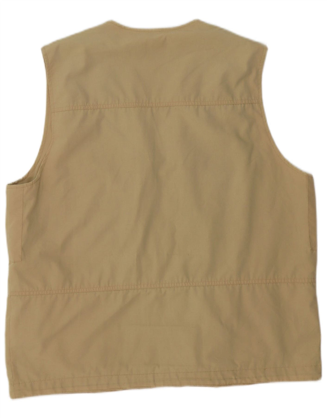 Brugi Gilet utilitaire pour homme UK 40 Large Kaki Polyester