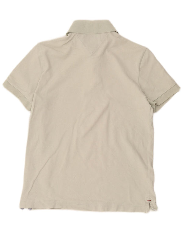 Tommy Hilfiger Polo sur mesure pour homme en coton vert petit