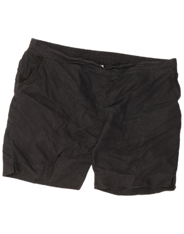 Marks & Spencer Short Chino Homme W52 5XL Lin Noir