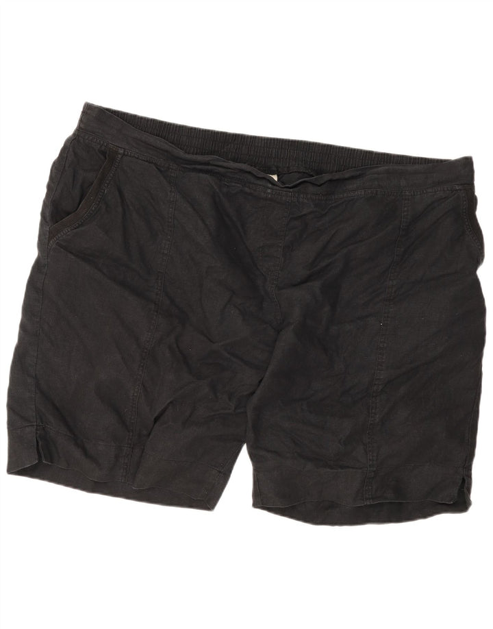 Marks & Spencer Short Chino Homme W52 5XL Lin Noir