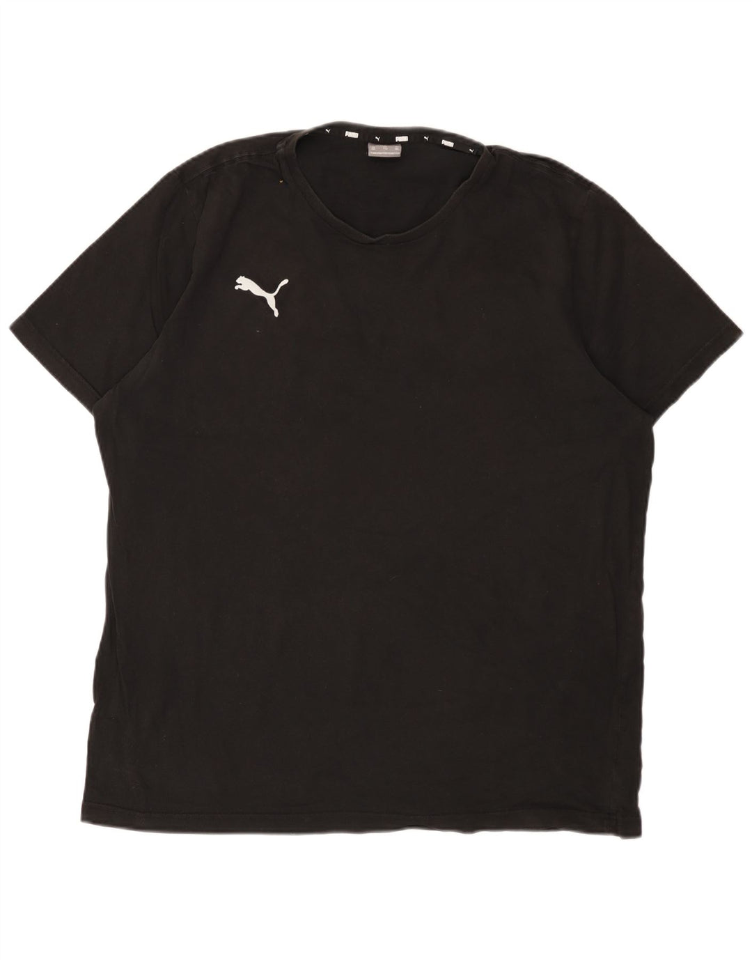 Puma T-Shirt Homme Top 2XL Noir Coton