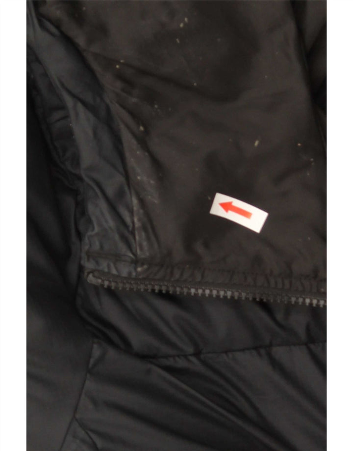 Columbia Manteau matelassé surdimensionné à capuche pour femme UK 16 Large Noir