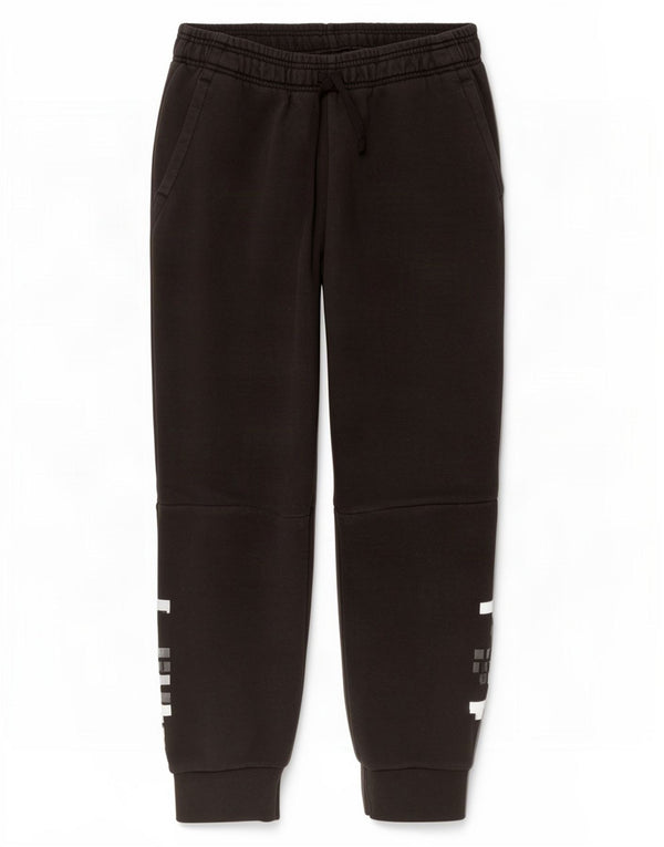 Adidas Pantalon de survêtement graphique pour femme Joggers UK 12/14 Noir moyen