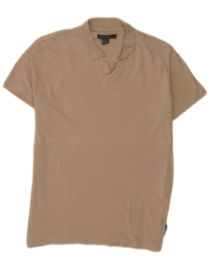 French Connection Polo Homme XL Coton Beige