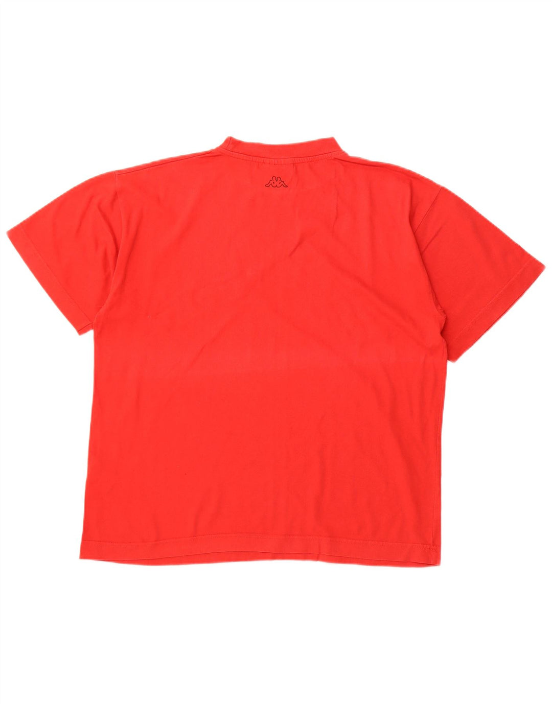 KAPPA T-Shirt Graphique Homme Rouge Moyen Coton
