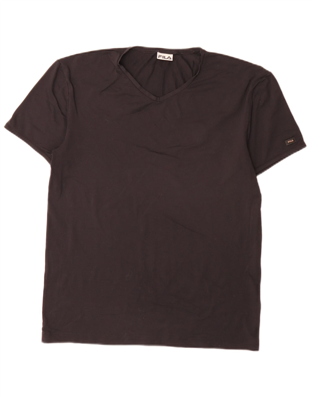 Fila T-Shirt Homme Noir Moyen
