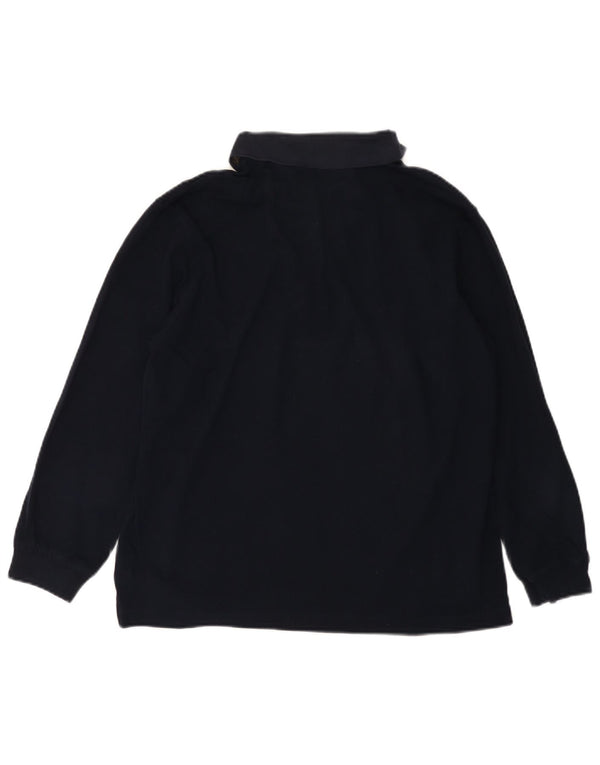 Paul & Shark Polo à manches longues pour garçon Yachting 15-16 ans XL Bleu marine