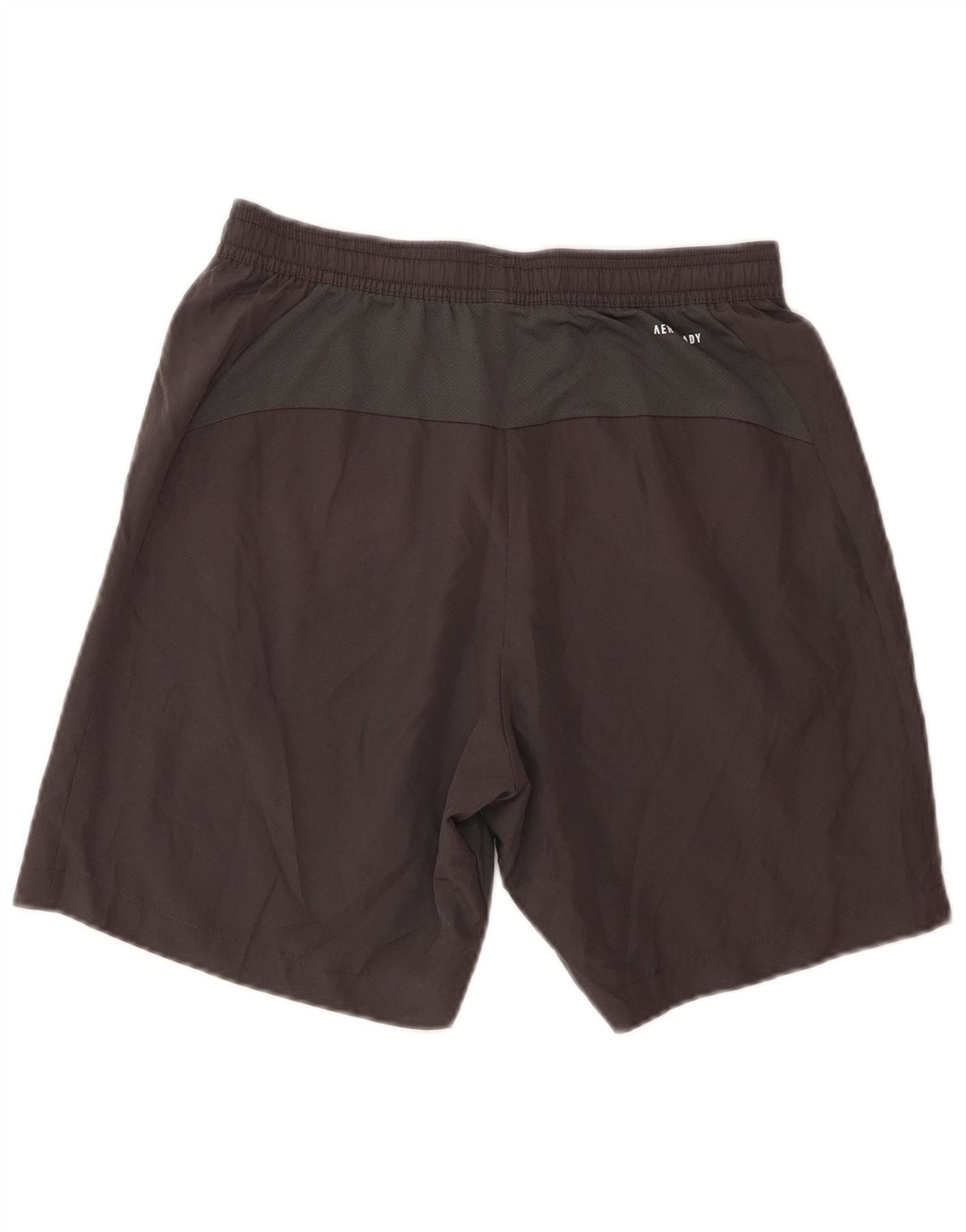 Adidas Short de sport Aeroready pour hommes, petit, gris, polyester