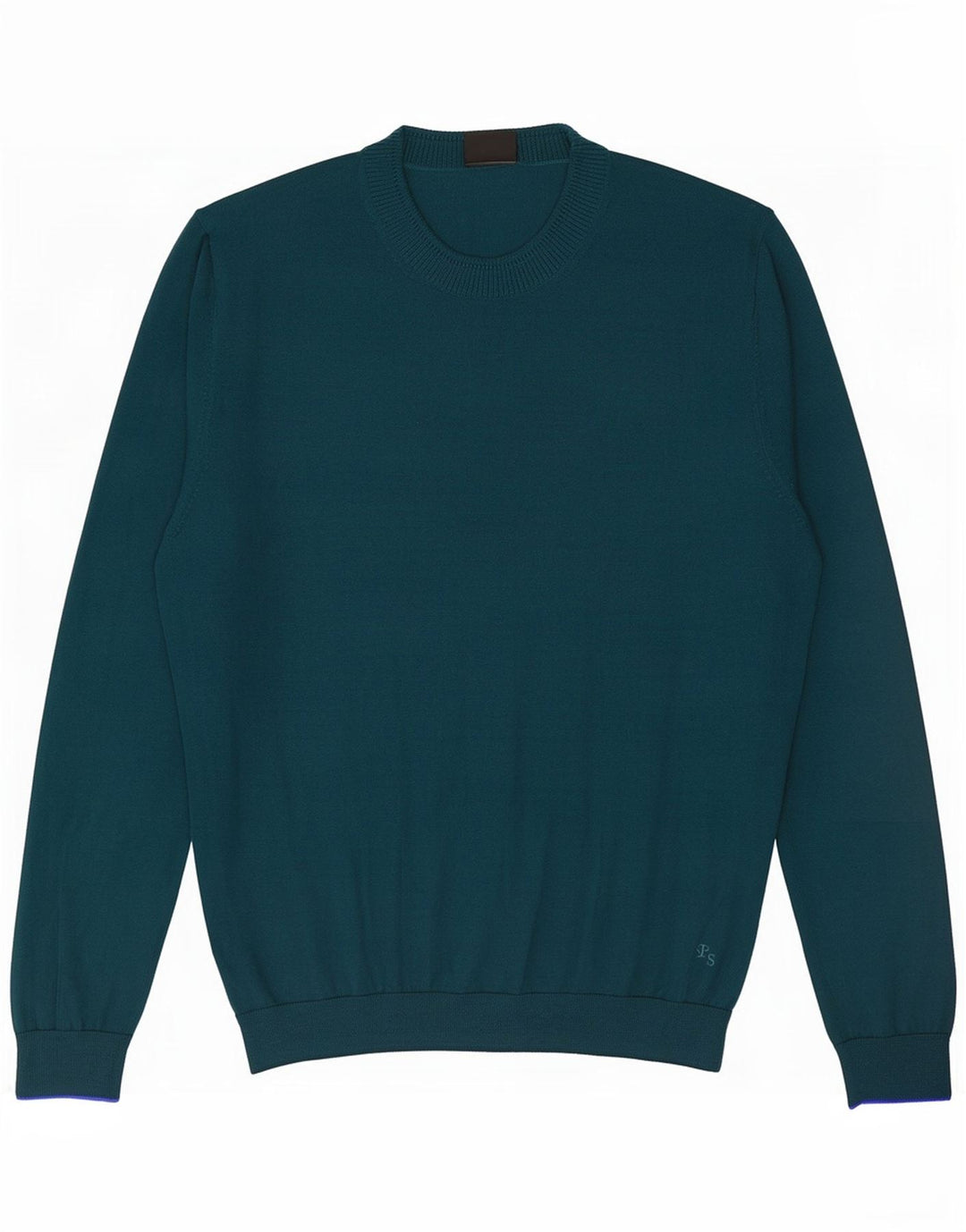 Paul Smith Pull à col rond pour homme en laine mérinos verte