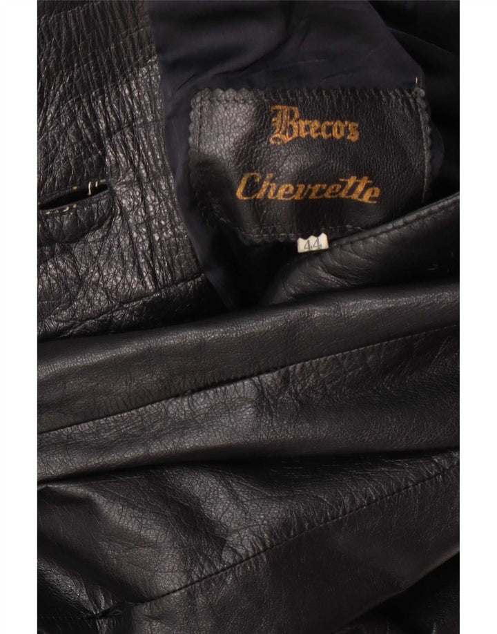 Breco's Manteau en cuir pour femme IT 44 Medium Noir