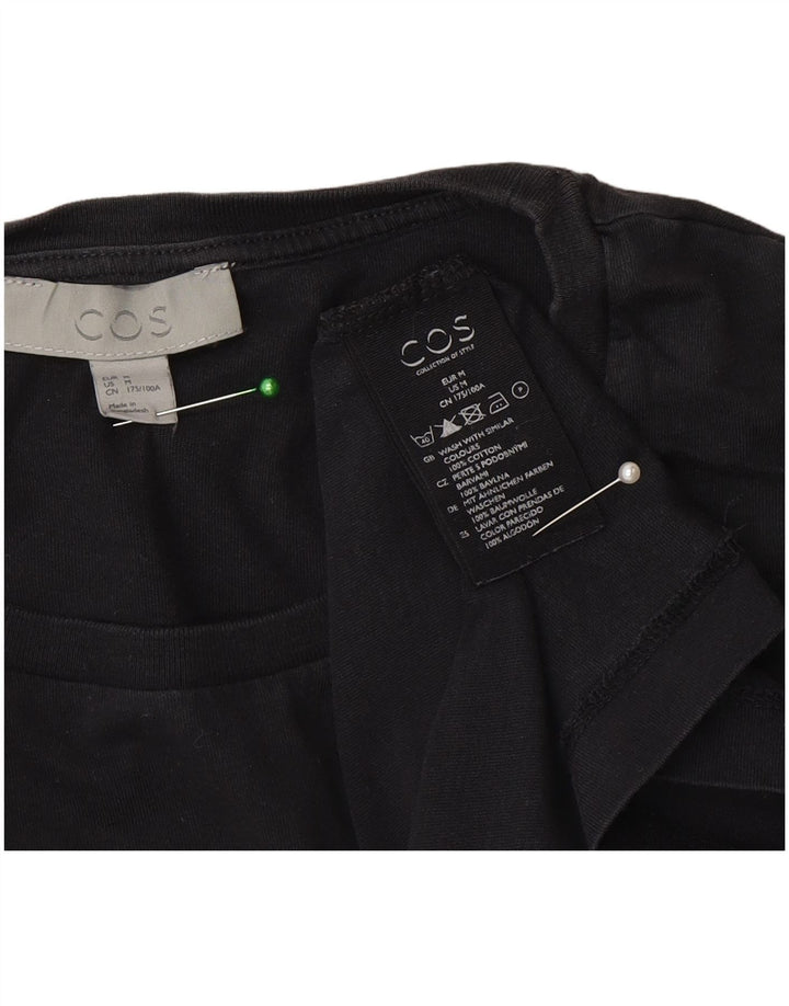 Cos T-Shirt Homme Haut Noir Moyen Coton