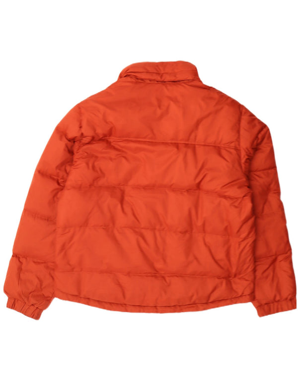 GAS Veste matelassée à capuche basique pour homme UK 2XL Orange Polyamide