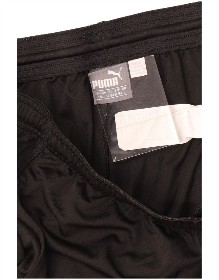 PUMA Short de sport pour hommes, grand, noir, polyester