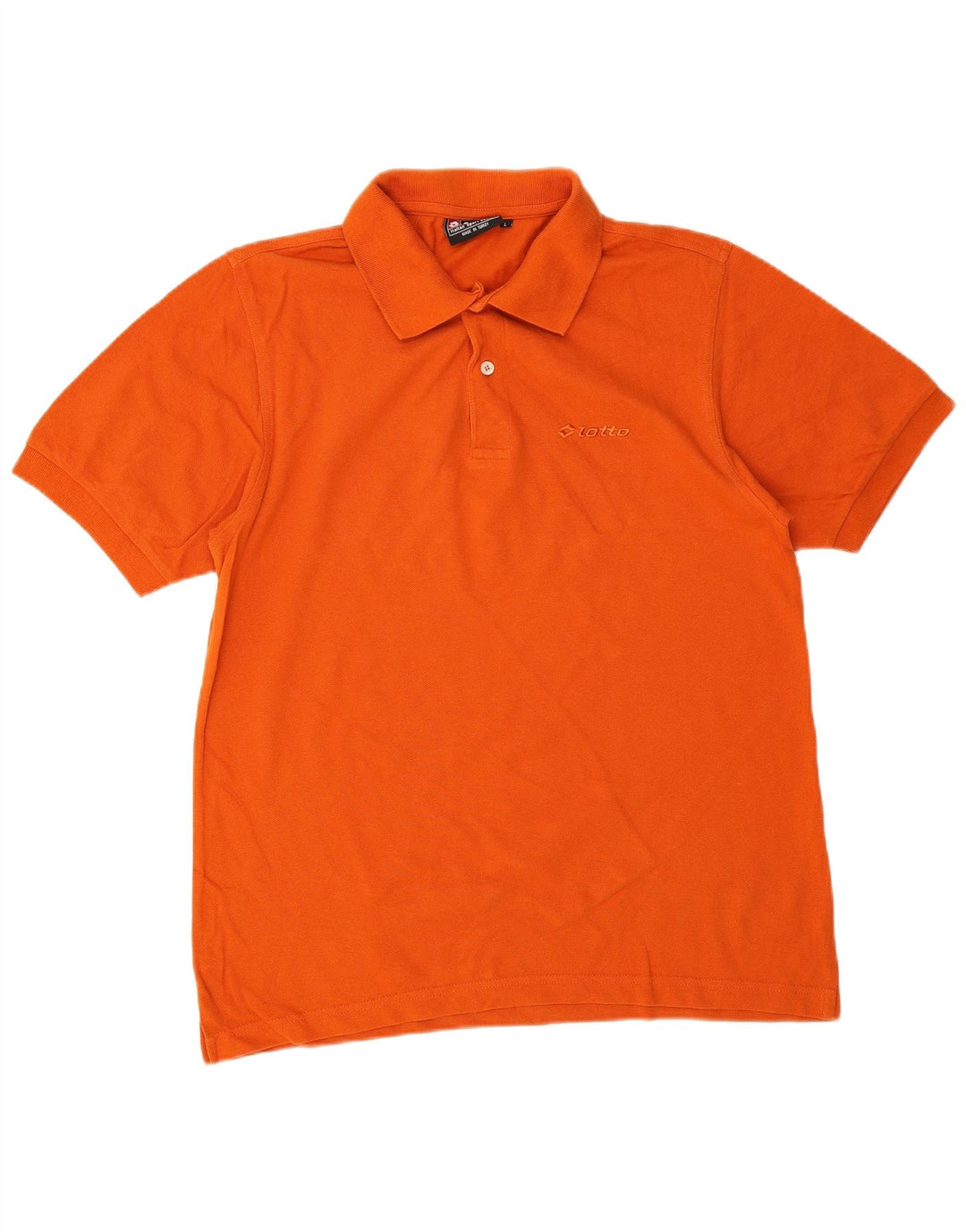 Lotto Polo Homme Grand Orange Coton