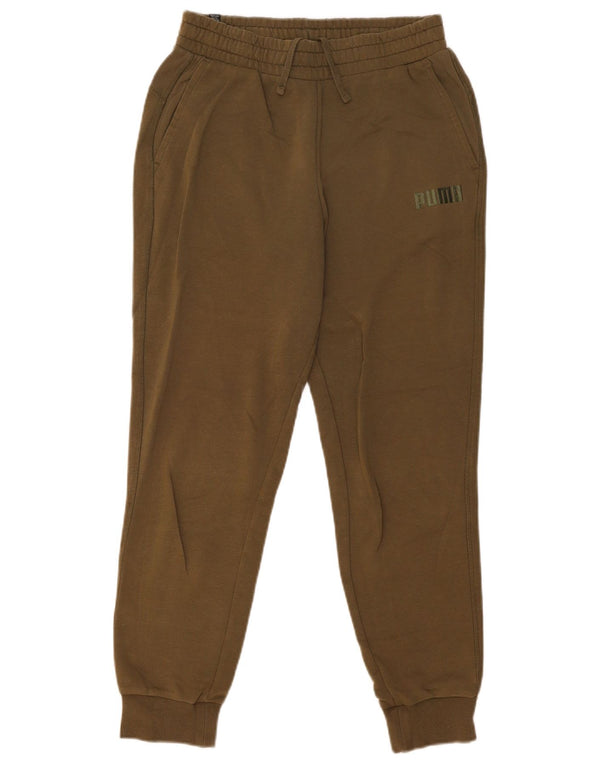 Puma Mens Tracksuit Trousers Joggers Medium Khaki