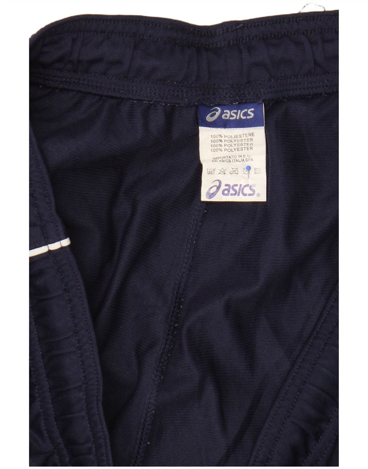 Asics Short de Sport Garçon 15-16 Ans 2XL Bleu Marine Polyester