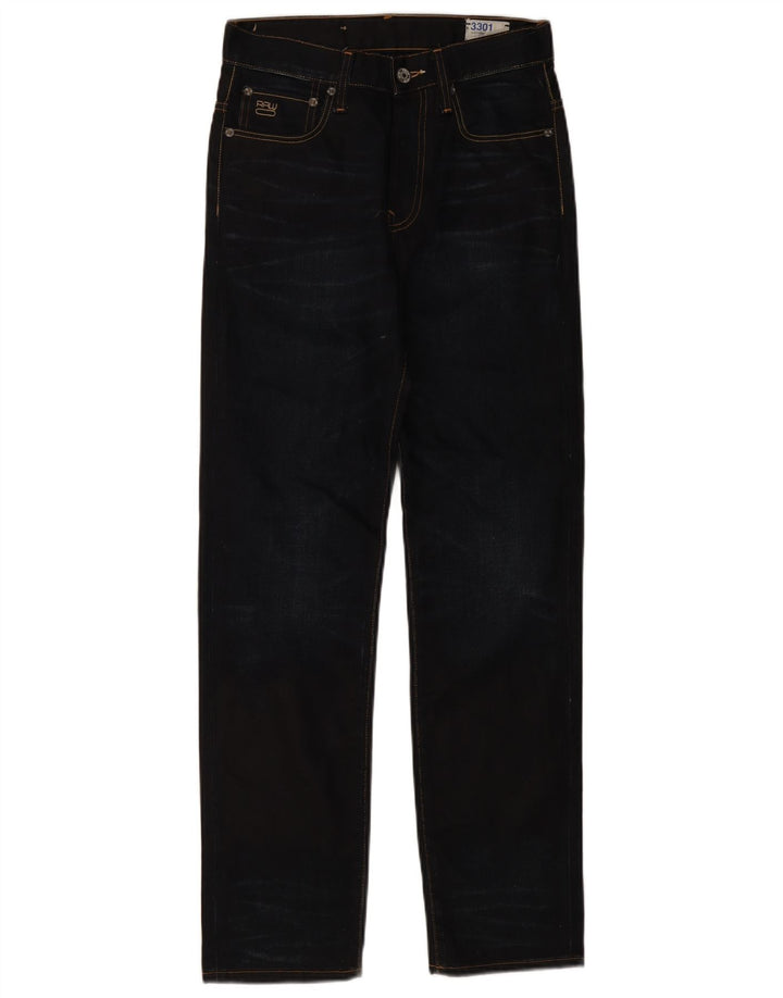 G-Star Jean Droit 3301 Homme W28 L32 Noir