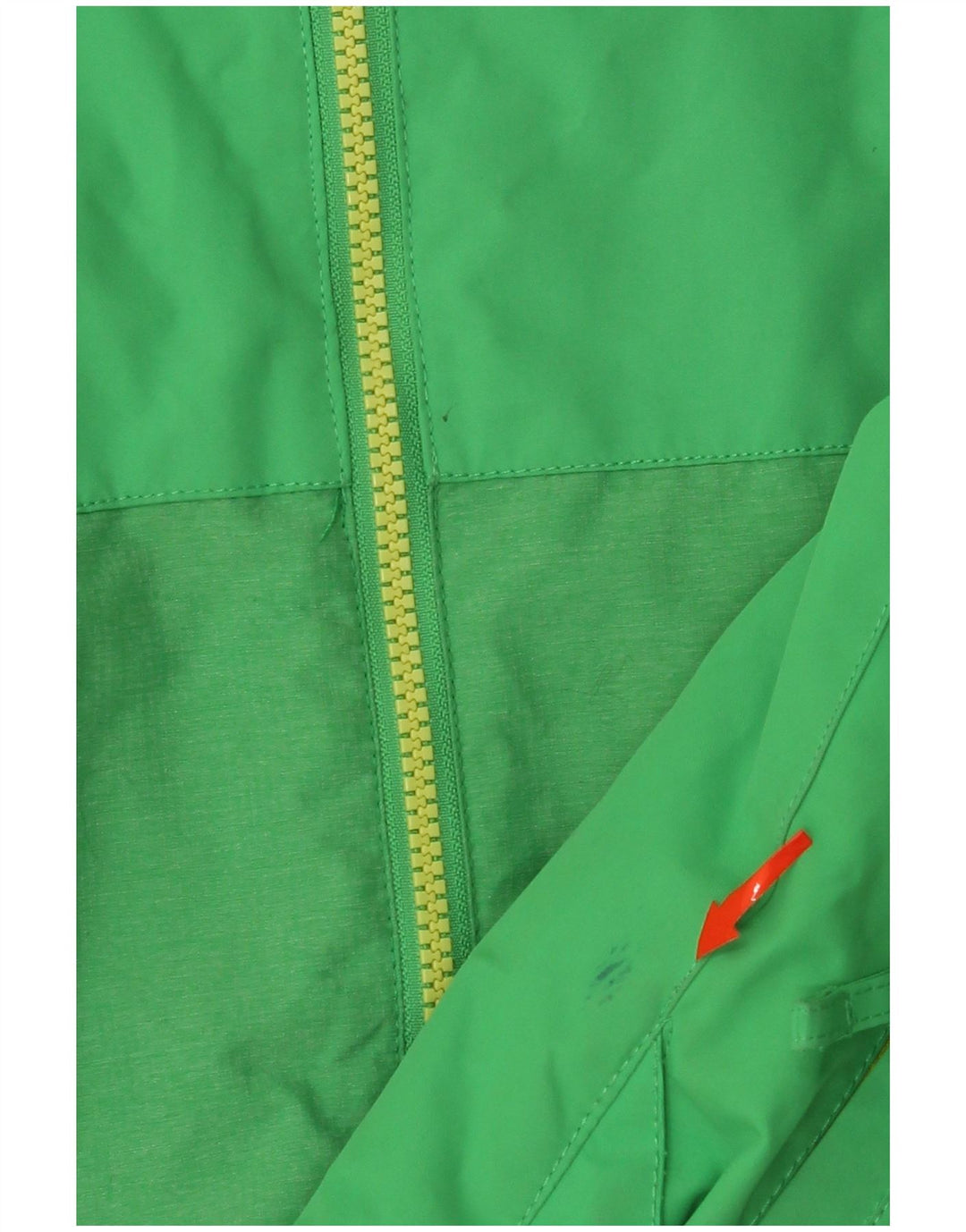 QUIKSILVER Veste coupe-vent à capuche pour garçon 13-14 ans XL Vert Nylon