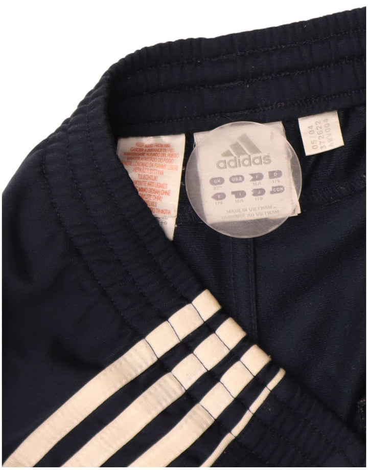 Adidas Pantalon de survêtement pour homme Bleu marine moyen Polyester
